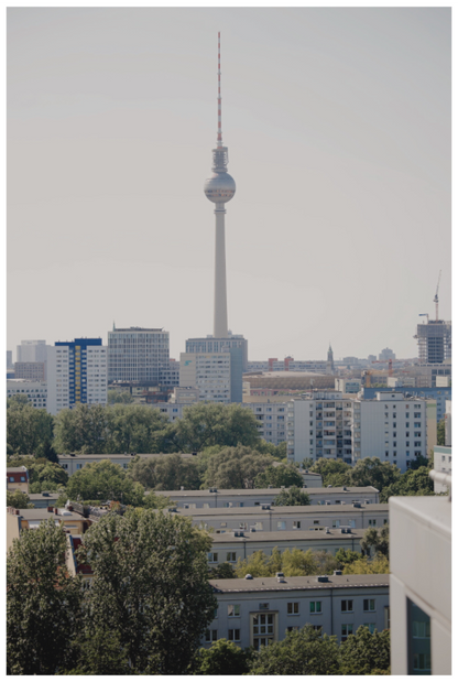 Berliner Fernsehturm City Skyline