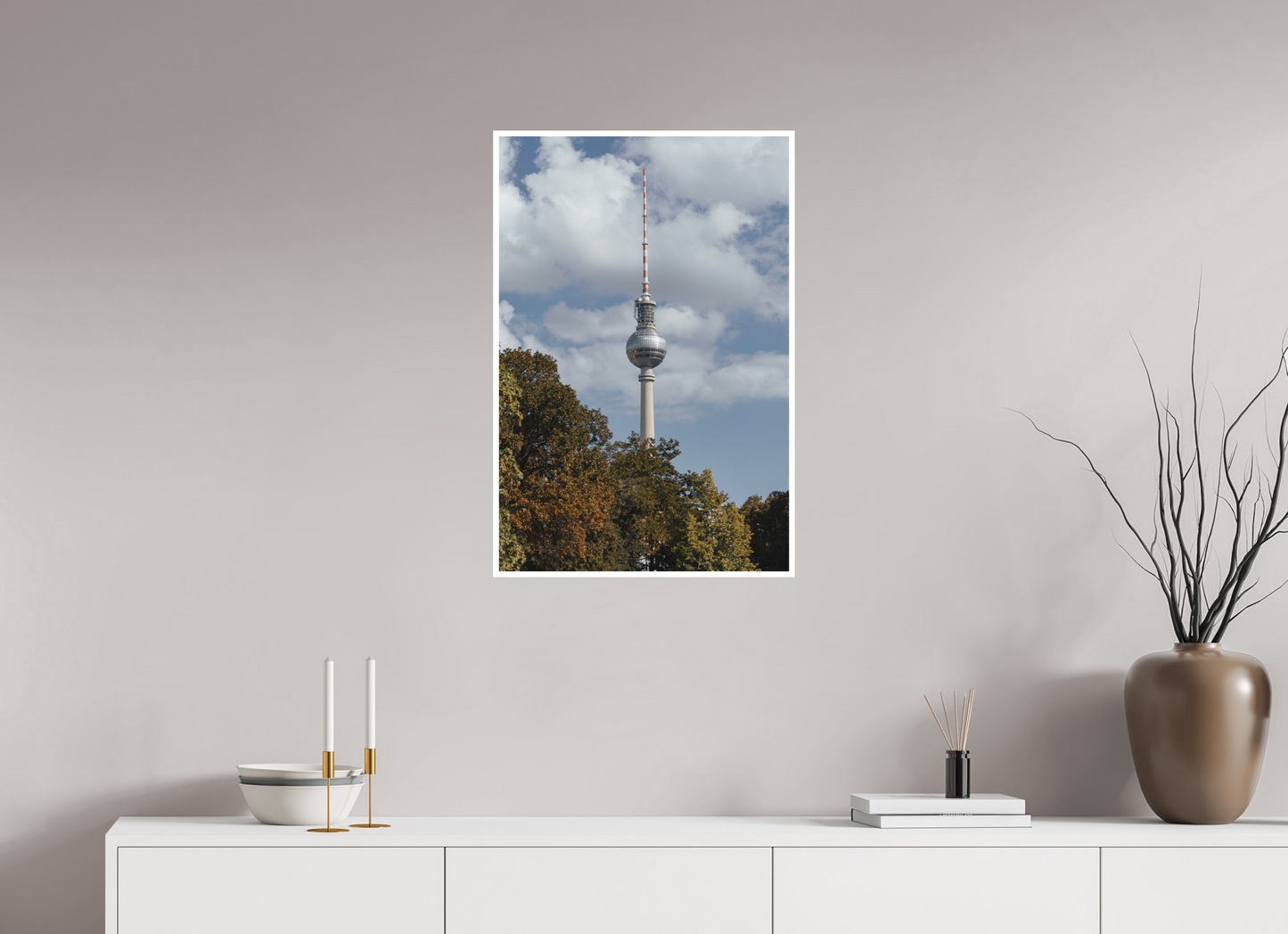 Berliner Fernsehturm Autumn View