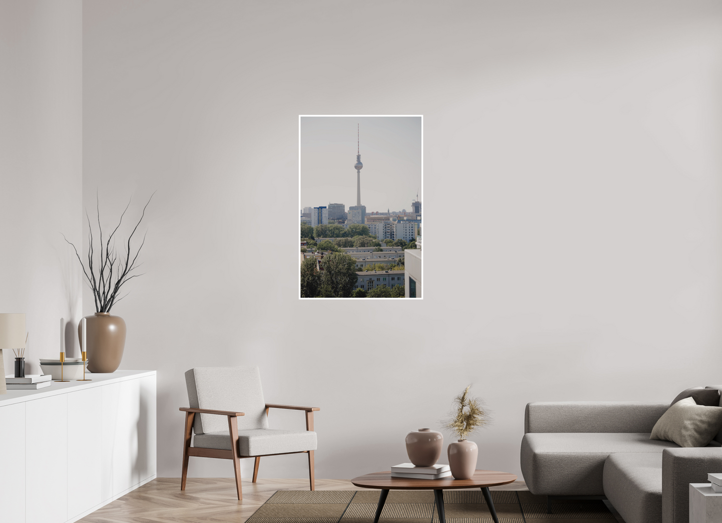 Berliner Fernsehturm City Skyline